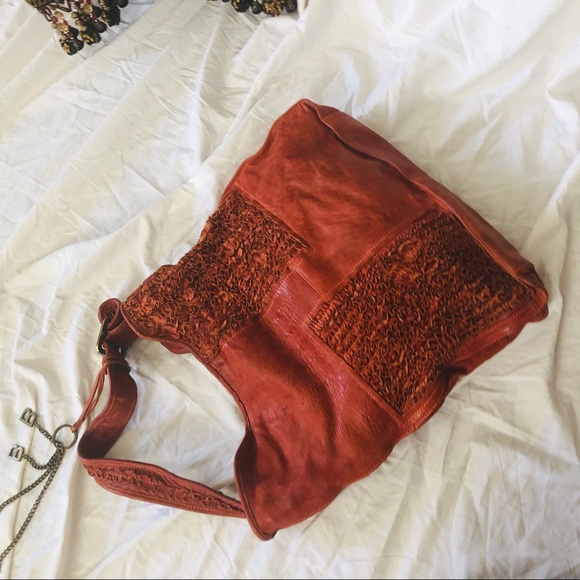 Barbarossa Italian Leather Hobo Large Shoulder Bag - Picture 8 of 15